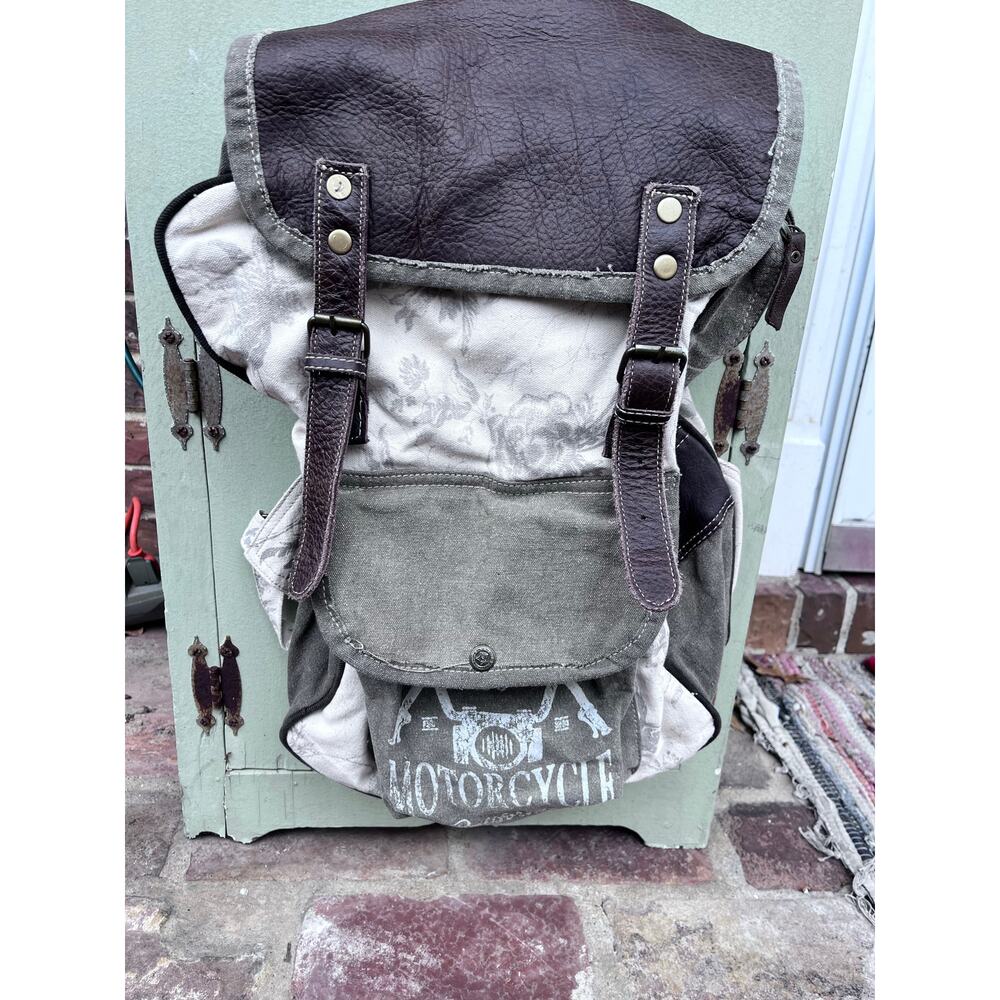 Motorcycle Backpack- Recycled Material - image 1